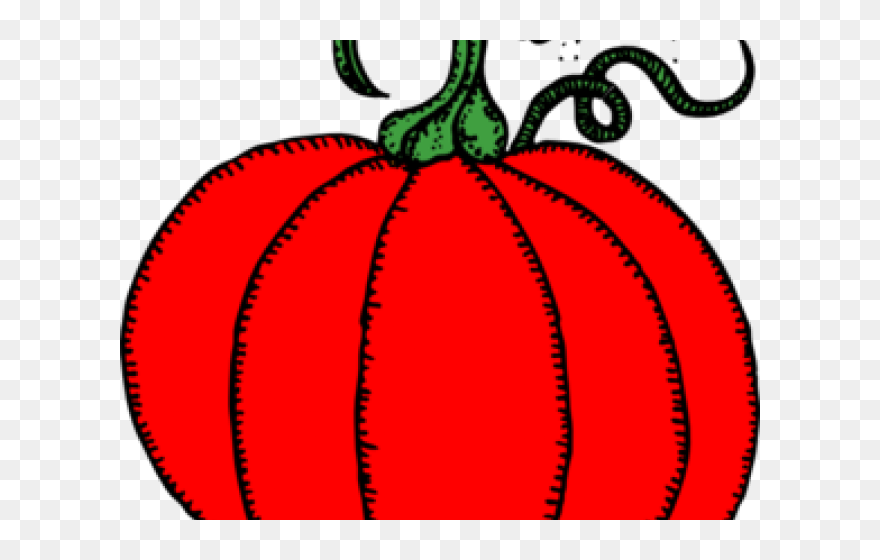 Red Pumpkin Cliparts - Pumpkin Clip Art - Png Download