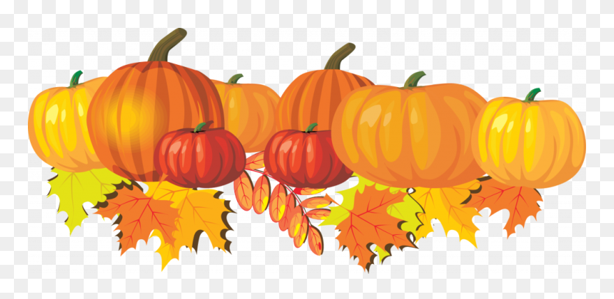 Bold Design Clip Art Pumpkins Clipartix - Fall Clip Art Free - Png Download