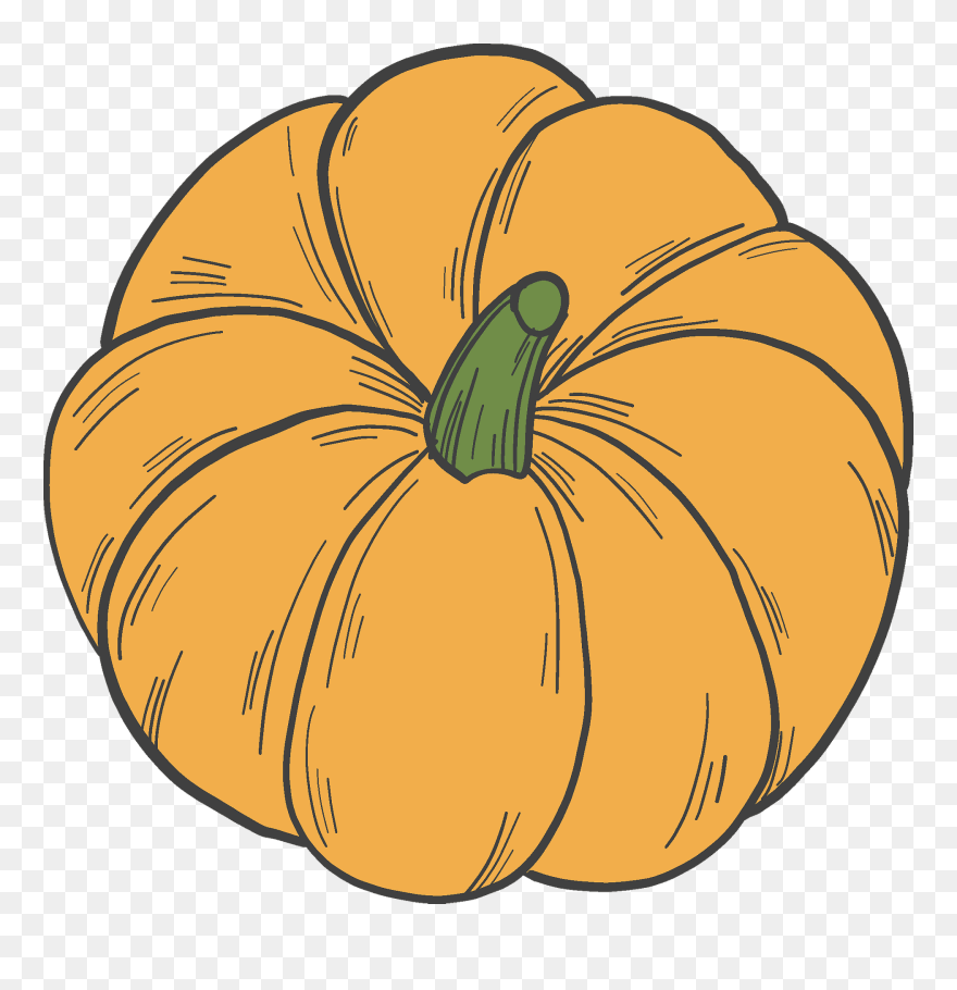Pumpkin Clipart - Pumpkin - Png Download