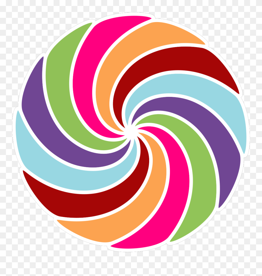 Pinwheel Multi Colored Svg Clip Arts - London Underground - Png Download