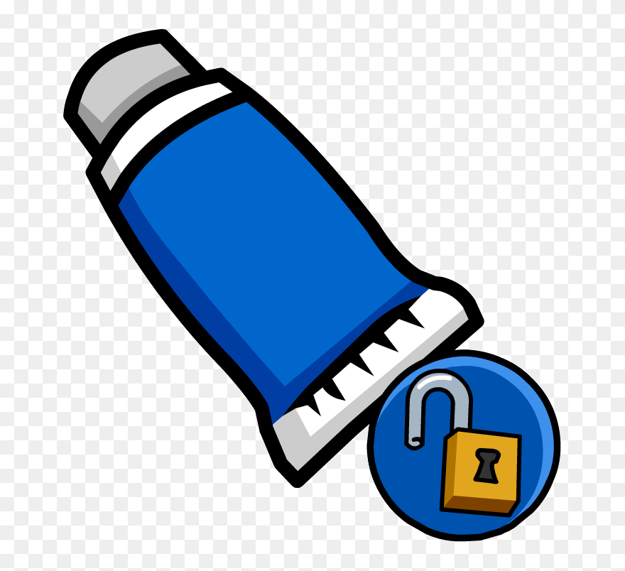 Club Penguin Wiki - Red Face Paint Club Penguin Clipart