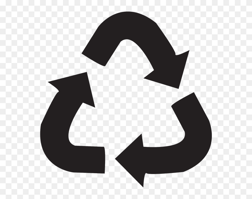 Recycle Symbol Transparent Transparent Background - America Recycles Day 2019 Clipart