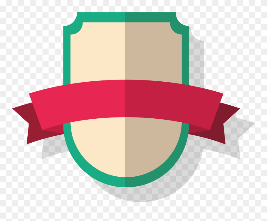 Geometry Clipart Flat Shape - Logo Shield Shapes Png Transparent Png