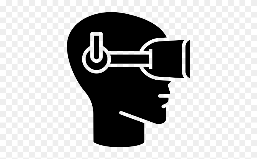 Fab Lab Virtual Reality Headset 3d Printing - Transparent Virtual Reality Clip Art - Png Download