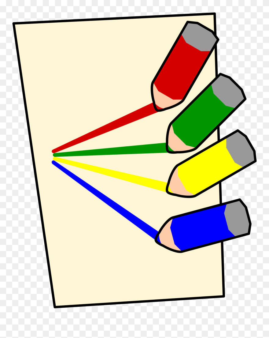 Verb Of Color Clipart