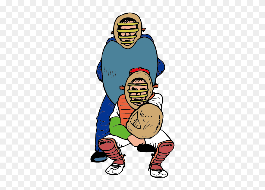 Library Of Baseball Umpire Clip Black And White Download - Sports - Png Download