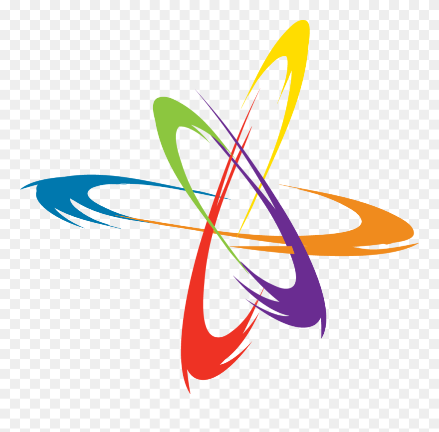 Atom Clipart Quest - Atom With Clear Background - Png Download