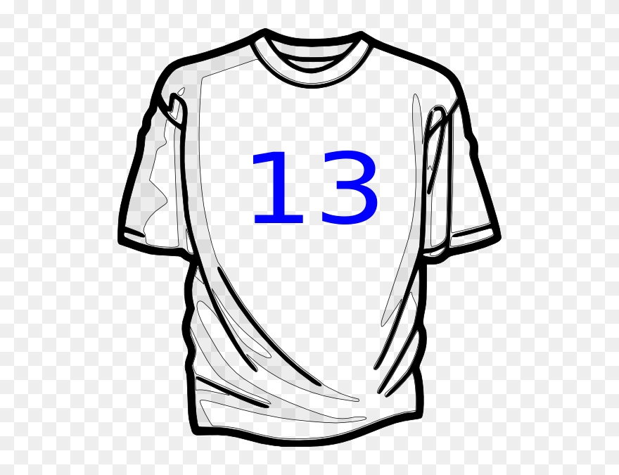 Jersey Clipart Sport Jersey - T Shirt Clip Art - Png Download