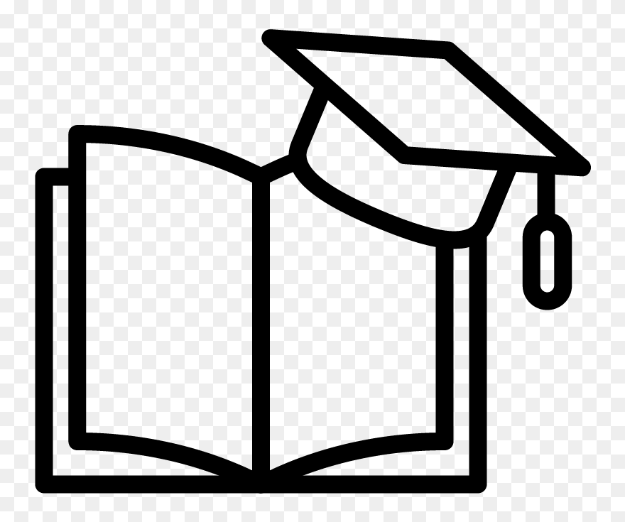 Icon Book Outline Png Clipart