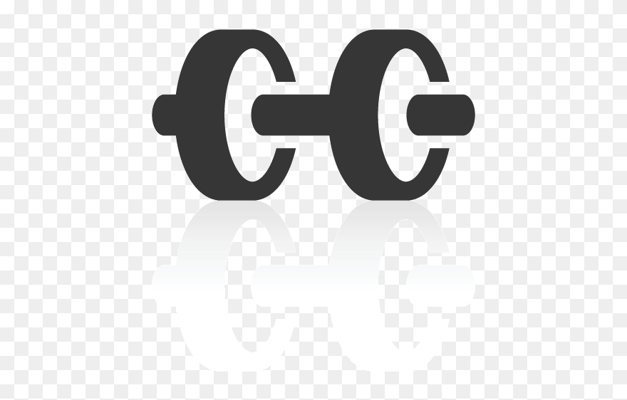 Dumbbells Clipart Interval Training - Circle - Png Download