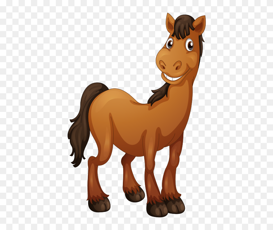 Happy Horse Green Meadows Farm Queens Floral Park Ny - Old Macdonald Farm Horse Clipart