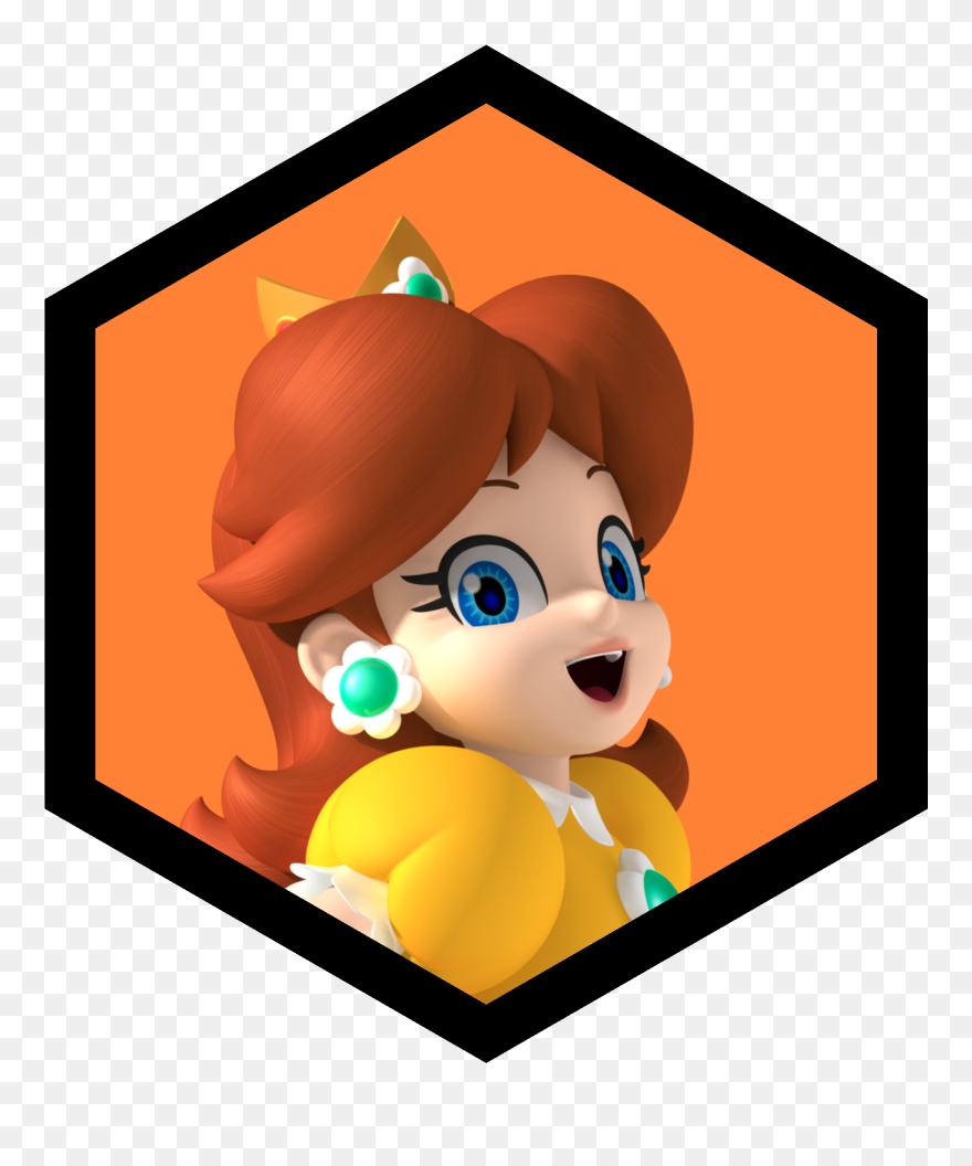 Transparent Barnyard Roundup Clipart - Princesa Daisy Mario Bros - Png Download