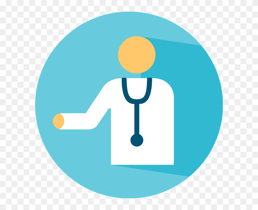 Open Clinic - Transparent Background Doctor Icon Png Clipart