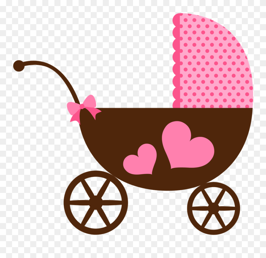 Group Clip Art Ilustraciones - Carriola De Bebe Dibujo - Png Download