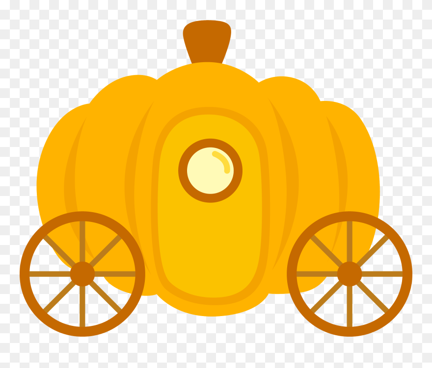 Disney Princes Babies Clip Art - Princess Carriage Clipart Png Transparent Png