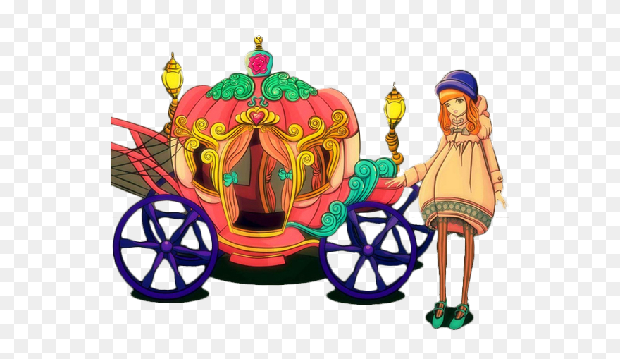 Cinderella Pumpkin Carriage Clipart Png Transparent - Pumpkin Carriage For Cinderella