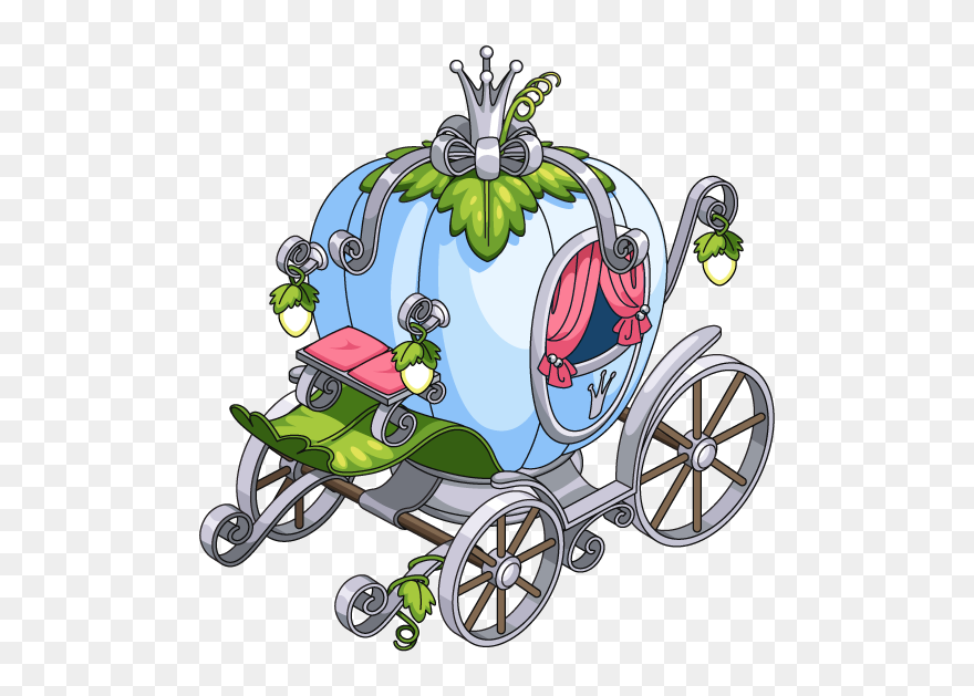 Carriage Clipart Princess Stuff - Illustration - Png Download