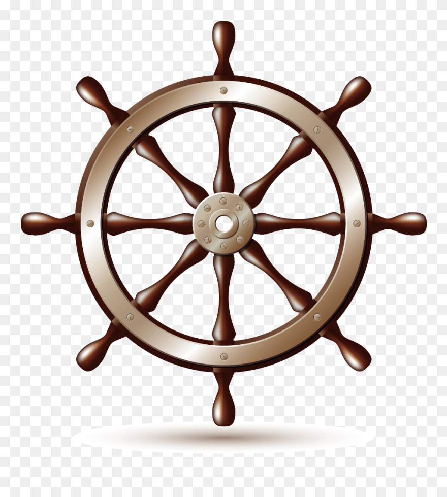 Transparent Ships Wheel Clipart - Transparent Background Ship Wheel Png