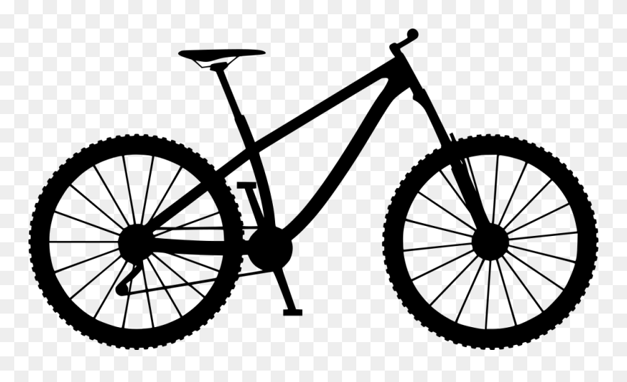 Transparent Bike Wheel Png - Mountain Bike Clipart
