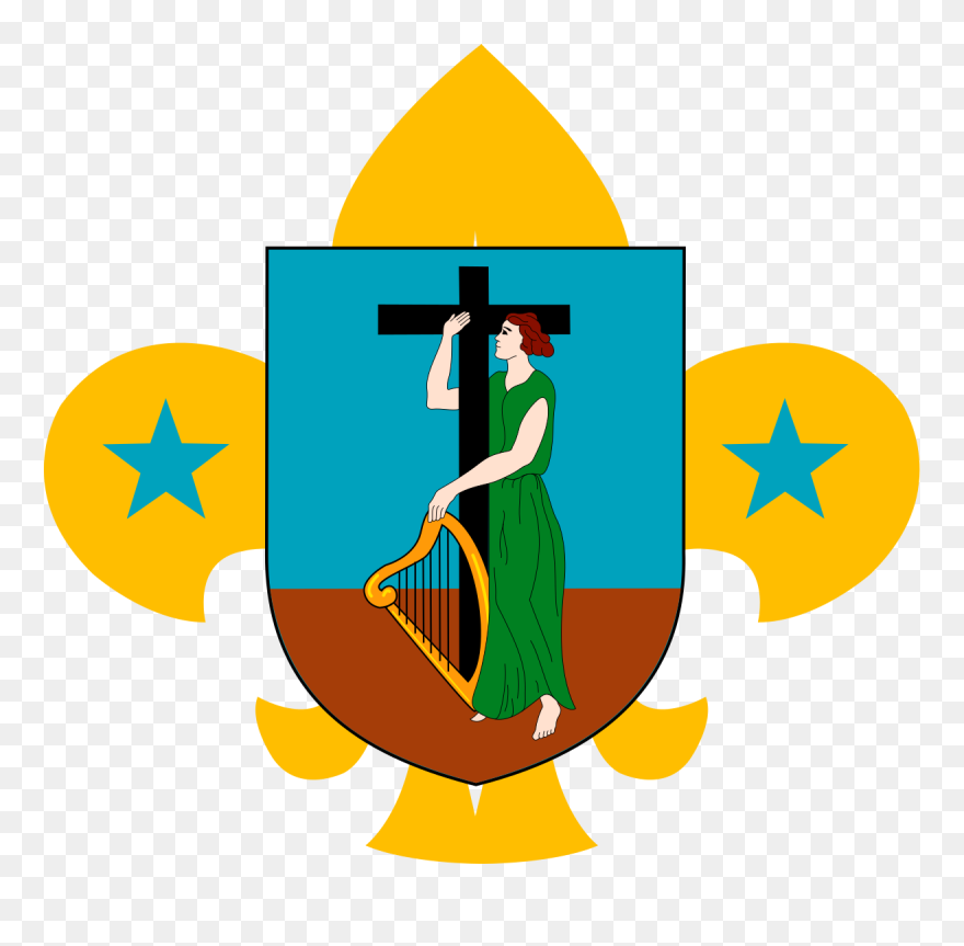 National Flag Of Montserrat Clipart