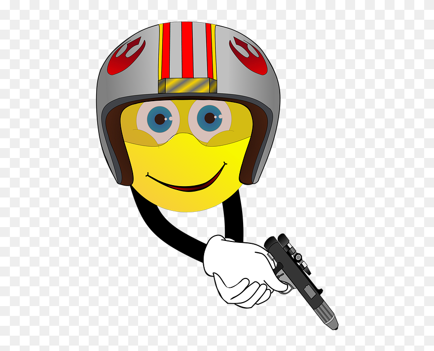 Science Fiction Rebels Rebellion - Smiley Star Wars Clipart