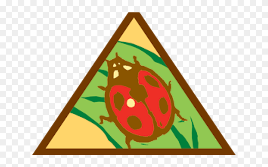 Brownie Bugs Badge Clipart