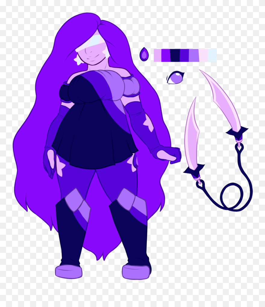 Transparent Jewels Clipart - Tanzanite Steven Universe Gems - Png Download