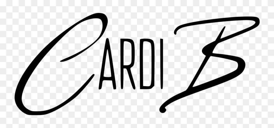 Cardi B - Logo De Cardi B Clipart