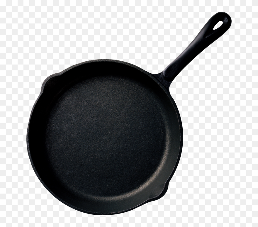 Transparent Cast Iron Pot Clipart - Cast Iron Skillet - Png Download
