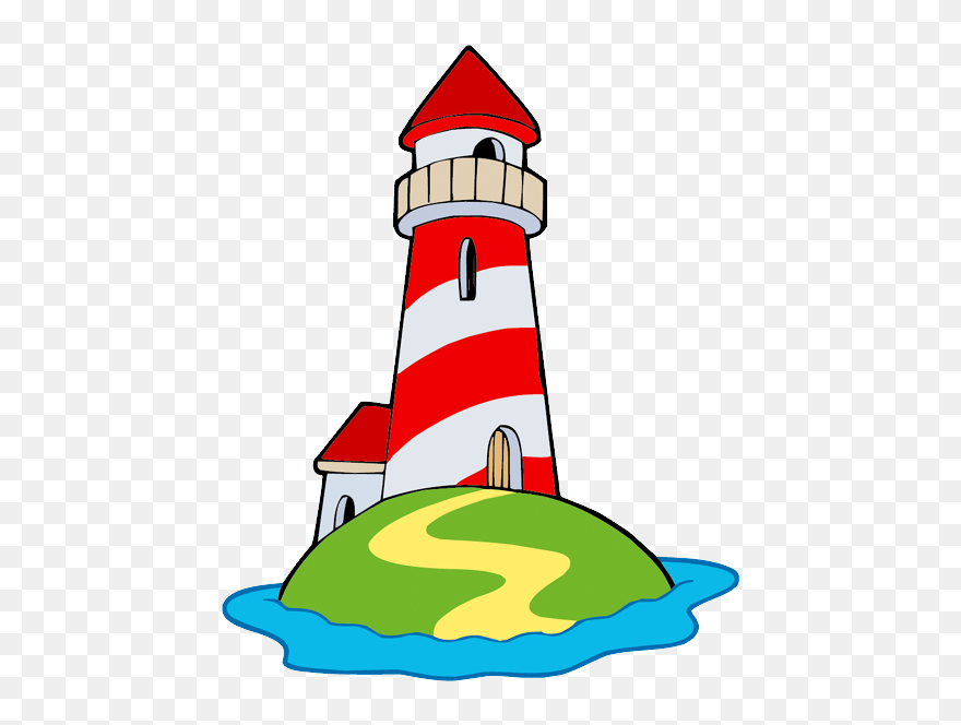 Clip Art Portable Network Graphics Vector Graphics - Light House Cartoon Png Transparent Png