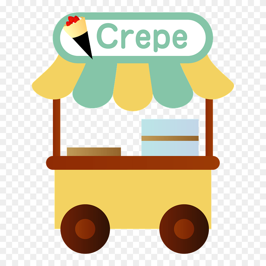 Small Creperie Clipart - Png Download
