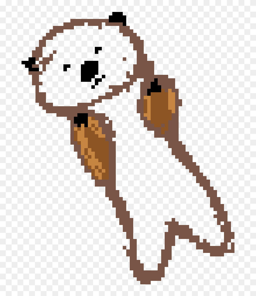 Transparent Clipart Sea Otter - Cartoon - Png Download