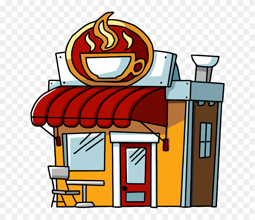 Coffee Shop Clipart - Png Download