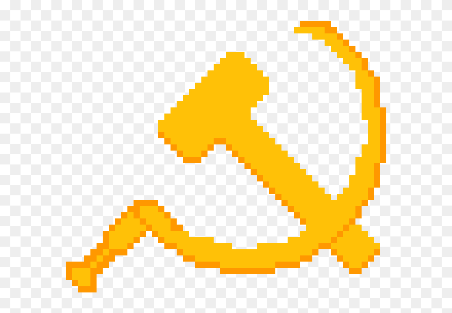 Hammer And Sickle Calligraphy - Sharingan Normal Pixel Art Clipart