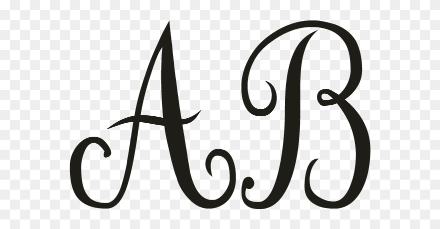 Monogram Ab Png Clipart