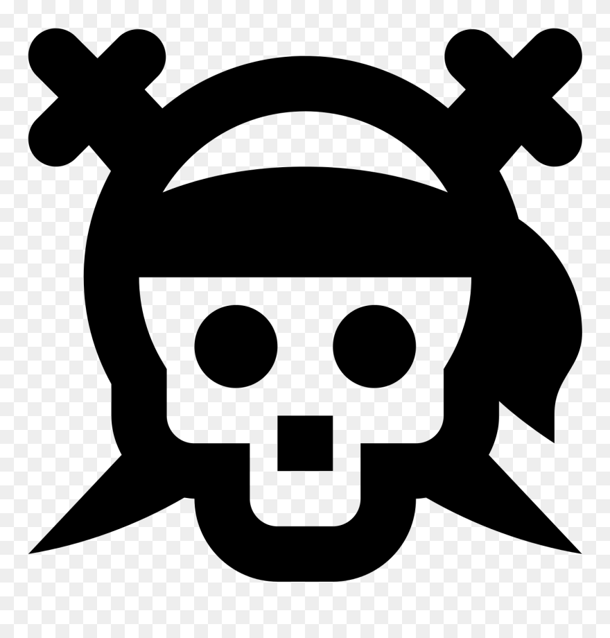 Pirates Of The Caribbean Clipart Scavenger Hunt - Pirate Symbol Png Transparent Png