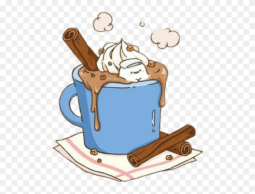 #freetoedit #cute #kawaii #chocolate #hot #hotchocolate - Cute Kawaii Wallpaper Hd Clipart