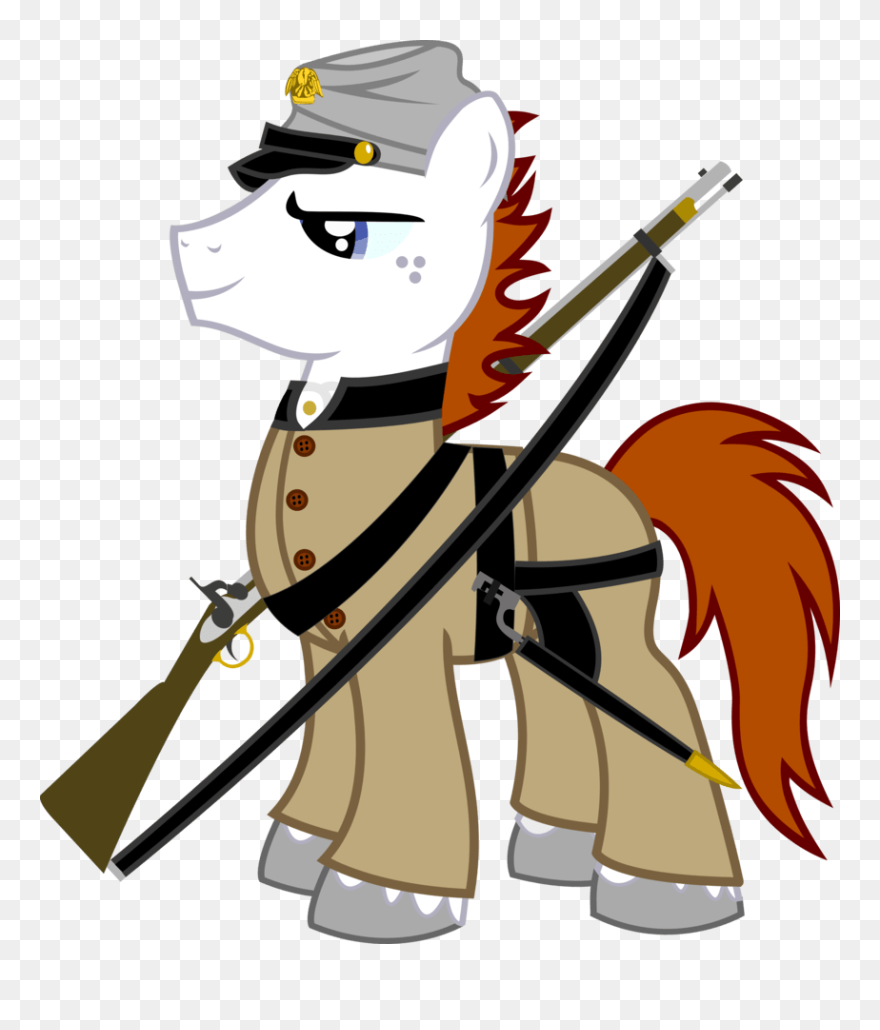 Patriot Vector Civil War Soldier - Anime Civil War Soldier Clipart
