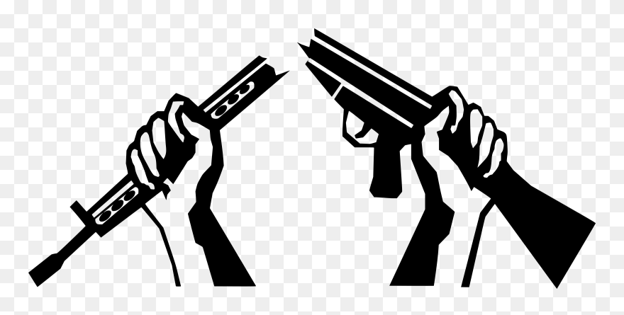 Civil War Clipart Ww1 Gun - Broken Rifle - Png Download