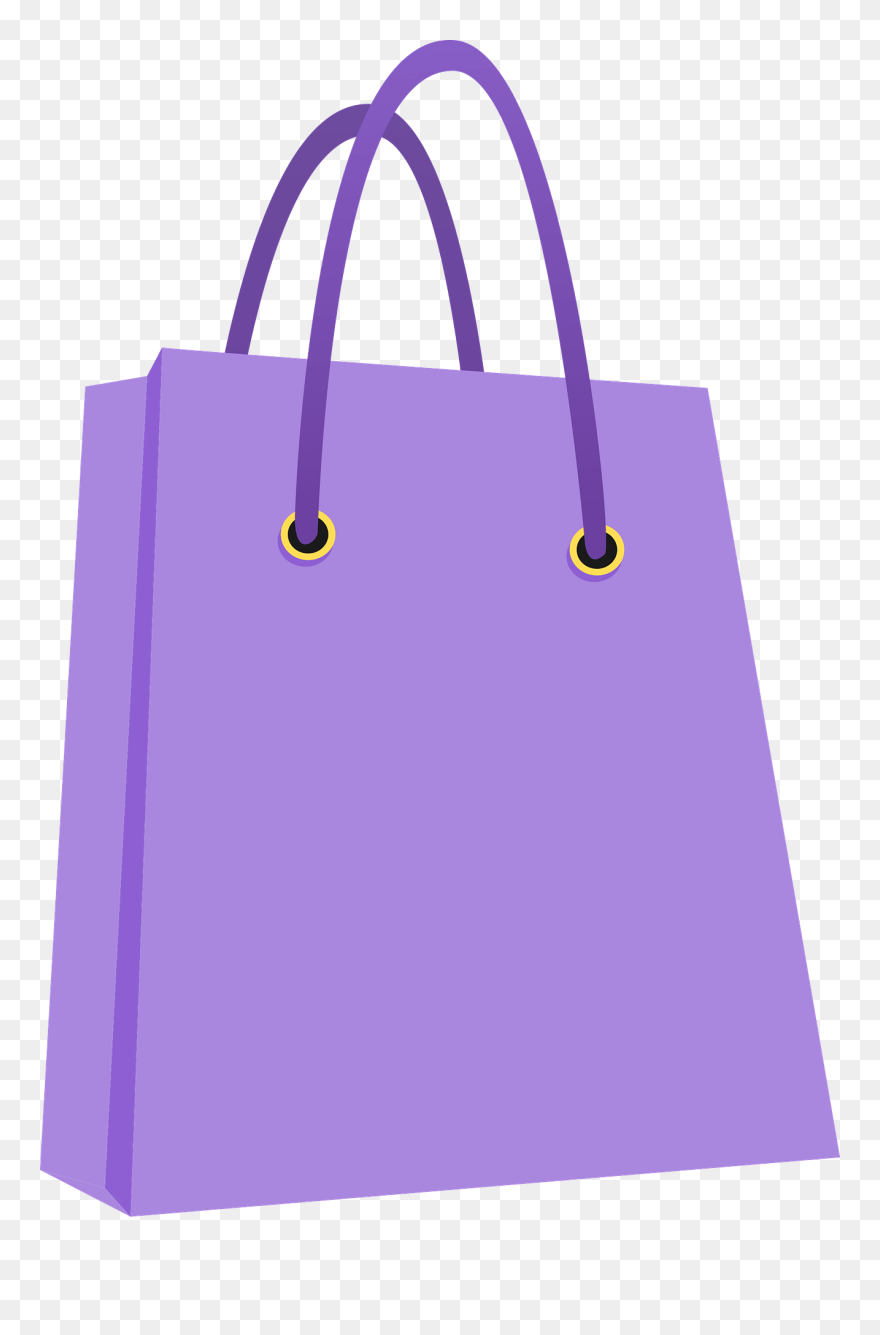 Shopping Bag Clip Art - Png Download