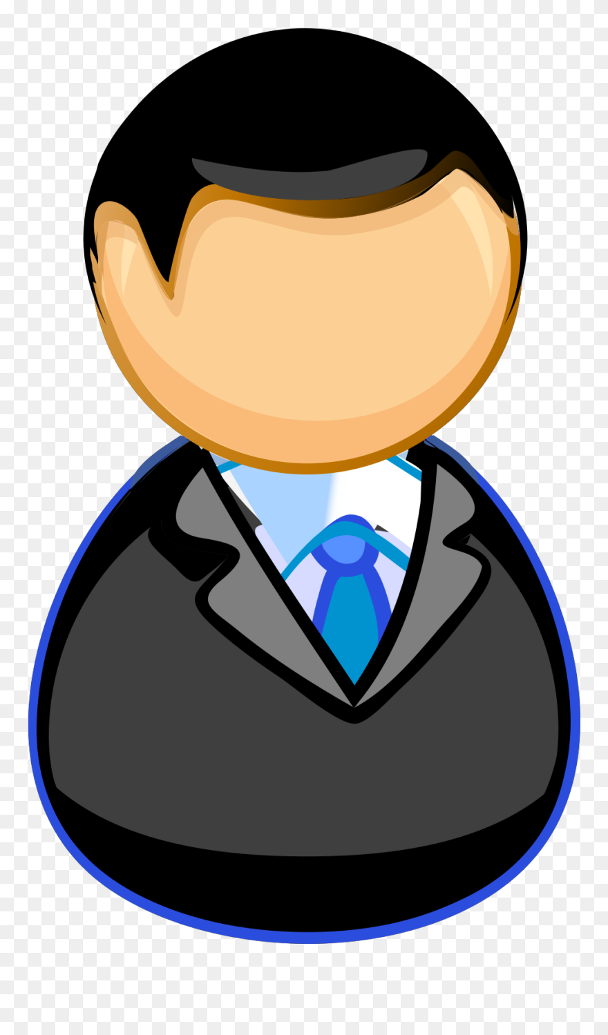 Girl Manager Cartoon Clipart