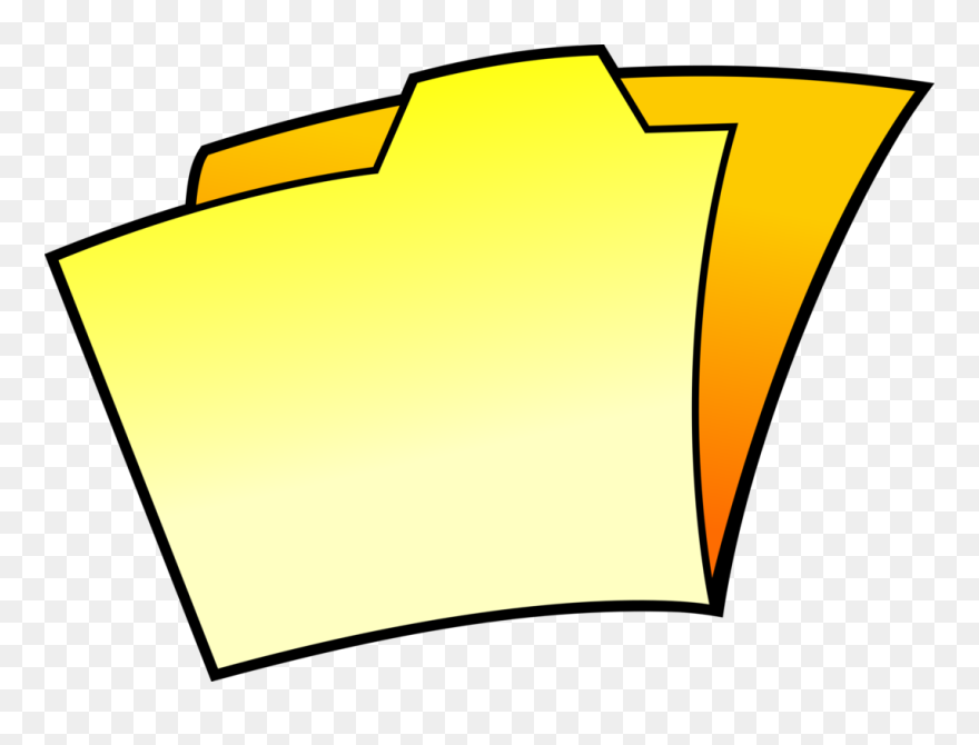 Angle,area,text - Cartoon Folder Clipart