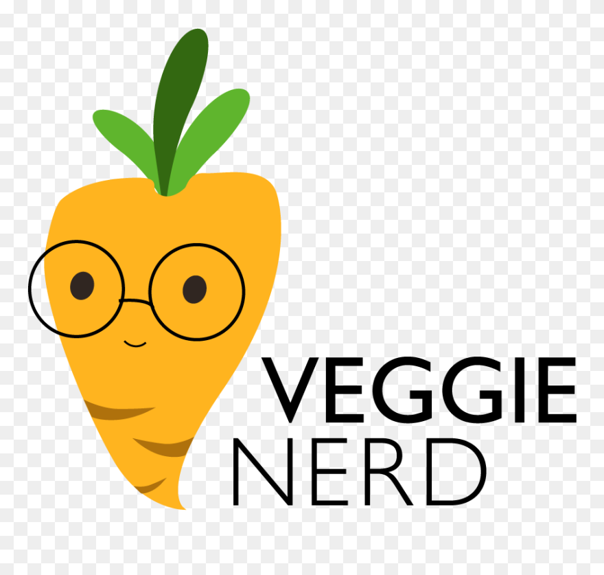 Veggie Nerd - Cartoon Clipart