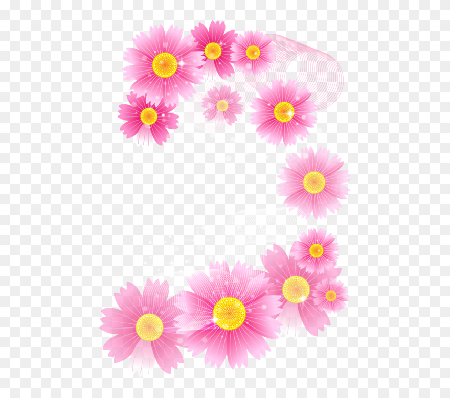 Flower Clipart Png - Sweet Good Morning Beautiful Text Transparent Png