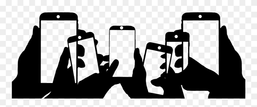 Smartphone Mobile Phone Signal Free Photo - Photographer Mobile Cartoon Png Clipart