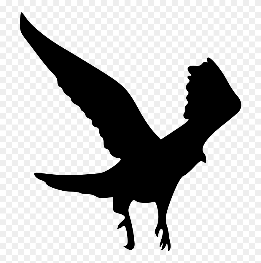 Eagle Landing Silhouette Svg Clip Arts - Wedge Tail Eagle Silhouette - Png Download