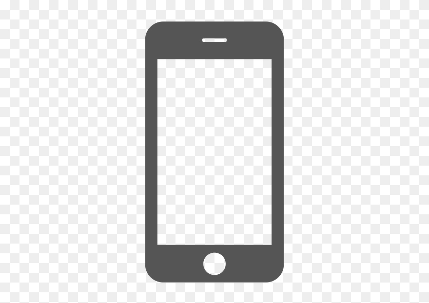 Smartphone Graphics Png - Transparent Mobile Icon Png Clipart