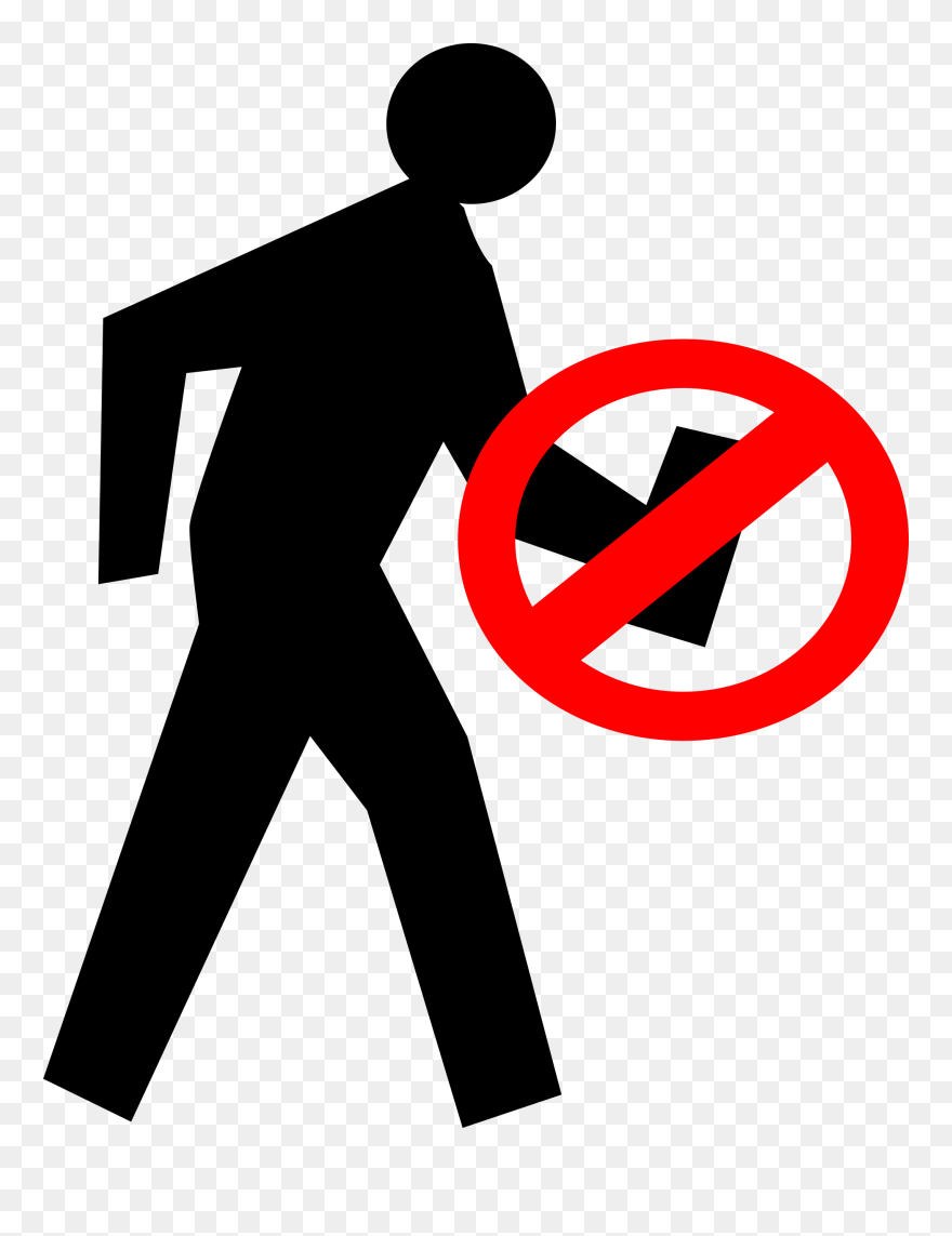 Transparent Walking Clipart Free - Smartphone No - Png Download
