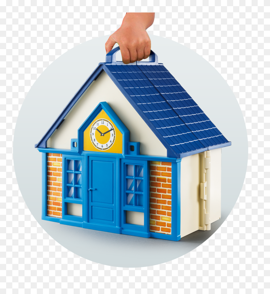 Schoolhouse Clipart Front School - House - Png Download