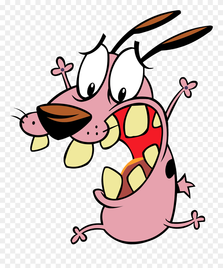 Download Courage The Cowardly Dog Clipart (#5531069) - PinClipart